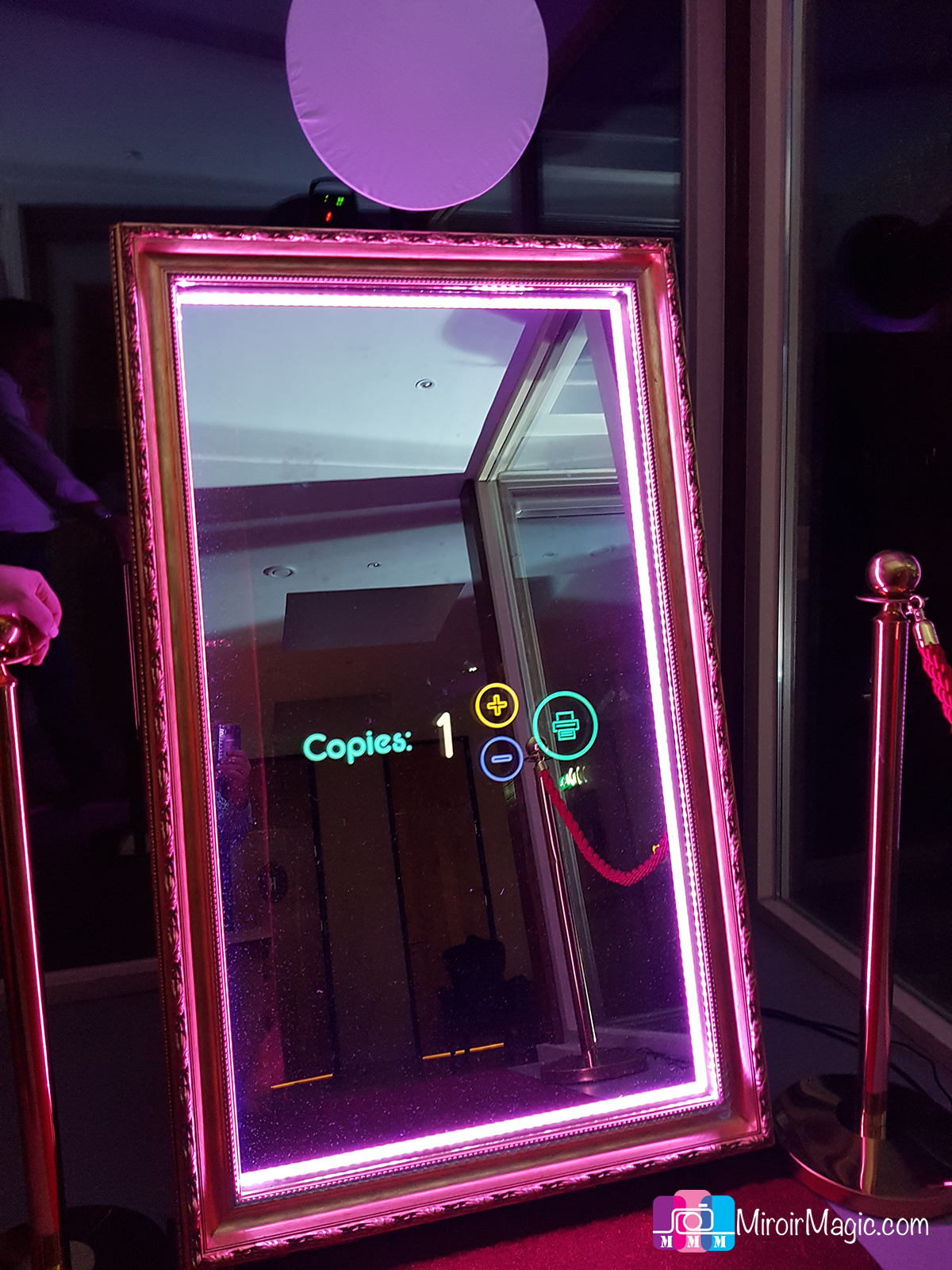 Selfie Photo Booth Miroir Magic