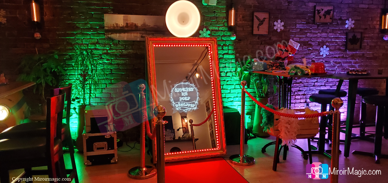 Offer Silver Magic Mirror Photobooth